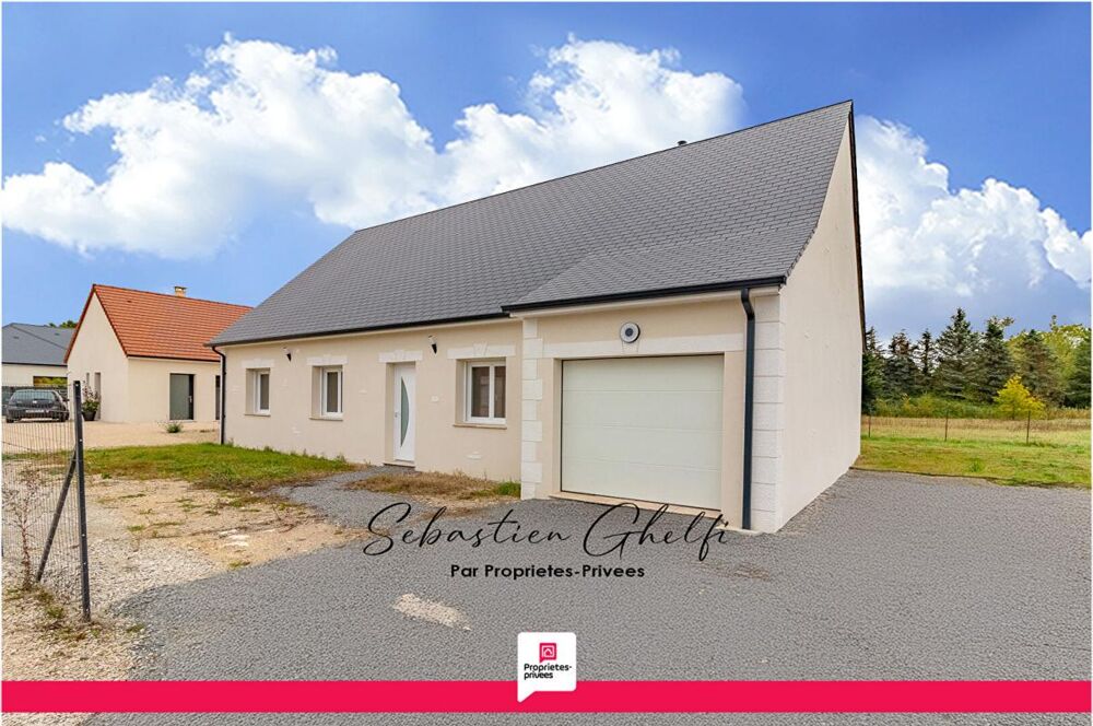 belle maison de plain pied avec 3 chambres cellier et garage