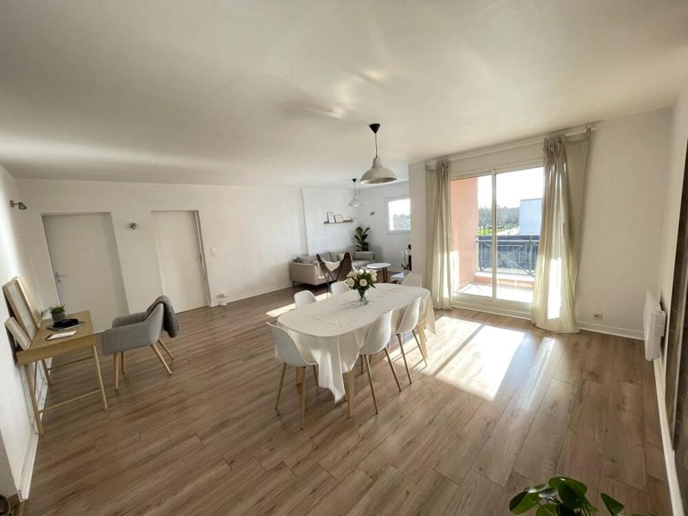 T3 87 m² + 2 balcons 5 et 6 m² + 2 Parkings privés + cave  2ème  Vannes ouest - Pieces de vie 42 m²