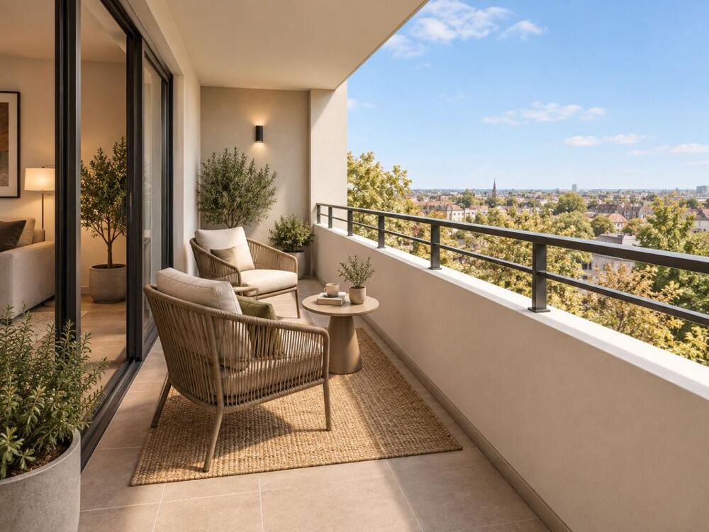 Vente Appartement BORDEAUX BASTIDE – T3 AVEC BALCON, 2 CHAMBRES ET PARKING – PROCHE DARWIN Bordeaux