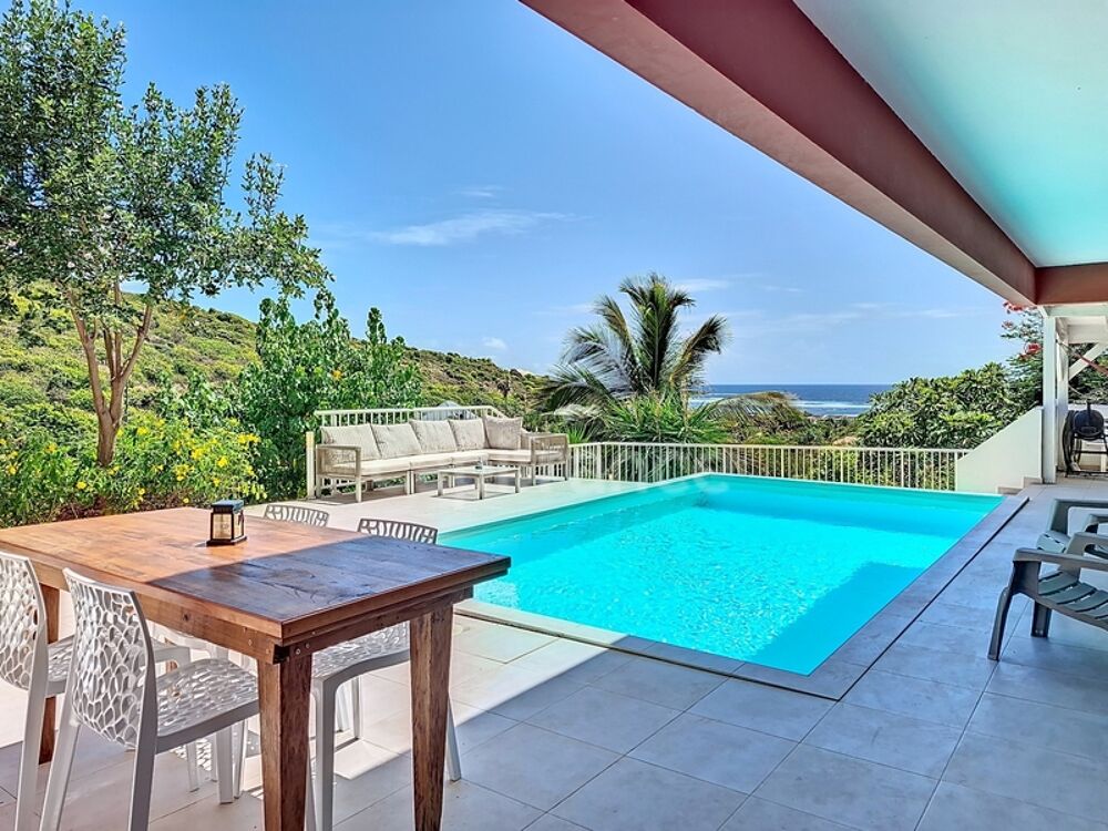 Vente Villa VILLA À VENDRE 3 CHAMBRES + STUDIO AVEC VUE MER ET PISCINE SUR OYSTER POND, SAINT-MARTIN (97150) Saint martin