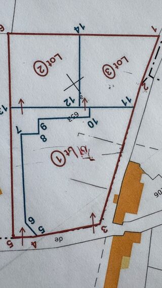  Terrain � vendre 1100 m�