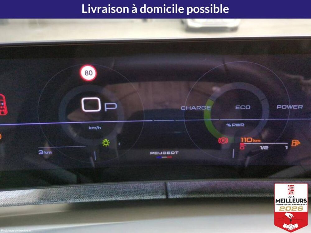 5008 HYBRID 145 BVA E-DCS6 7PL GT + PACK VISION 36 2025 occasion 78200 Buchelay