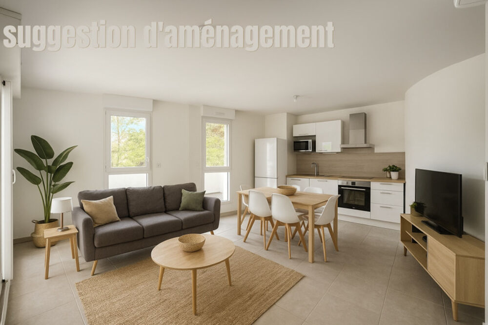 À NIMES (30) Appartement T3 à vendre avec terrasse et place de parking