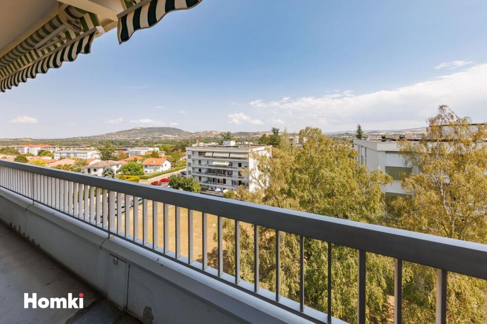 Appartement T4 avec balcon et parking sur Cournon