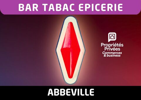 80100 ABBEVILLE - Bar Tabac Epicerie avec logement de fonction 135500 80100 Abbeville