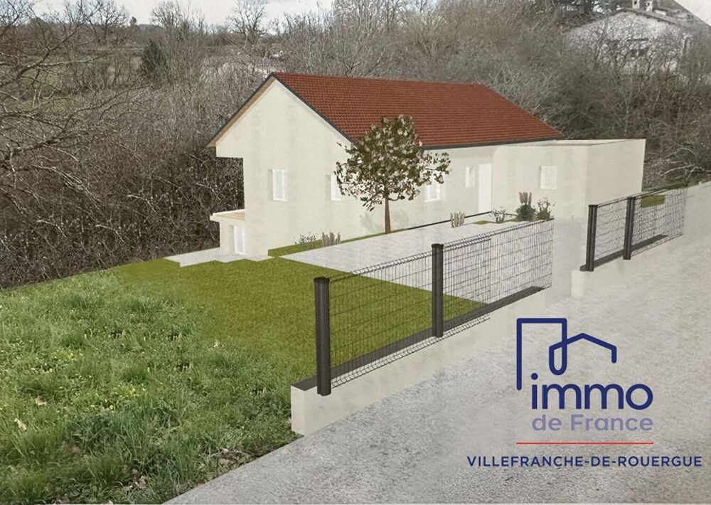 Vente Terrain Terrain à bâtir de 1313 m² à proximité à pied de tous commerces Villefranche de rouergue