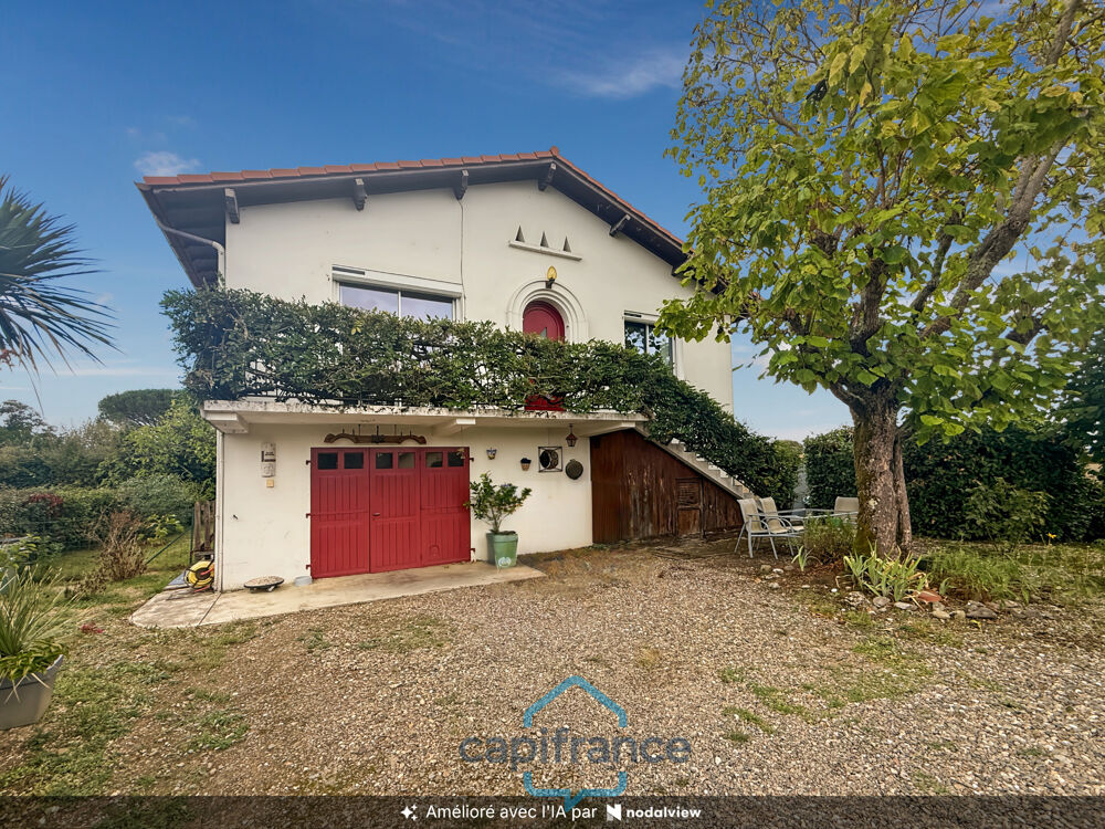 Dpt Gers (32), à vendre BARCELONNE DU GERS belle maison T5 de 105 m² habitables sur 2 niveaux + garage sur 617 m² de terrain, au
