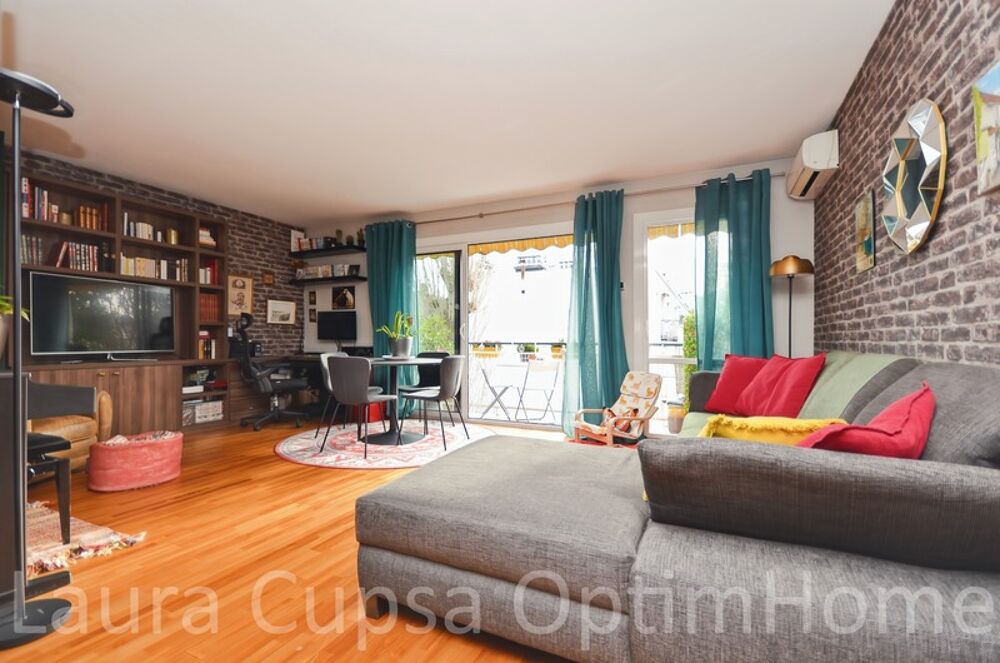 Vente Appartement SCEAUX - 8 MIN RER - 3/4 P - 65,67 M² - BALCON - DERNIER ETAGE - CAVE - PARKING LIBRE DANS RESIDENCE FERMEE Sceaux