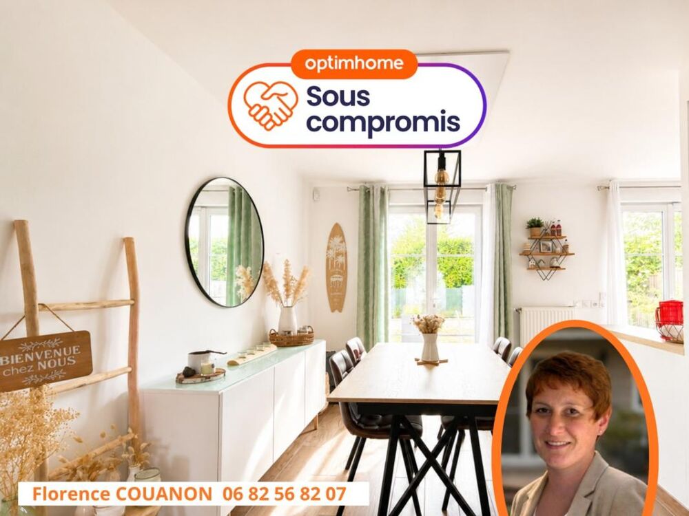 Jolie maison KAUFMAN ET BROAD de 80,49 m² avec 3 chambres, un beau terrain , garage à LINAS dans un lotissement au calme et proc