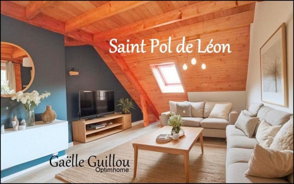 Vente Appartement Charmant appartement 2 pièces au cœur de Saint pol de Léon Saint pol de leon
