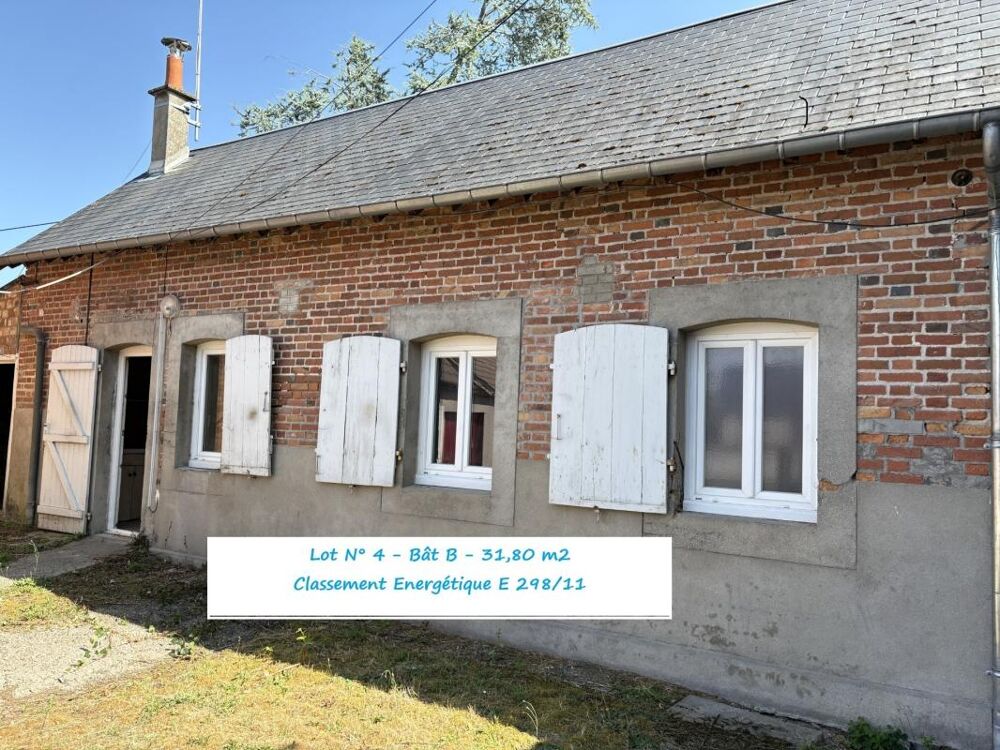Vente Immeuble SOUESMES, Ensemble immobilier de trois appartements/maison avec terrain constructible de 480 m2 Souesmes