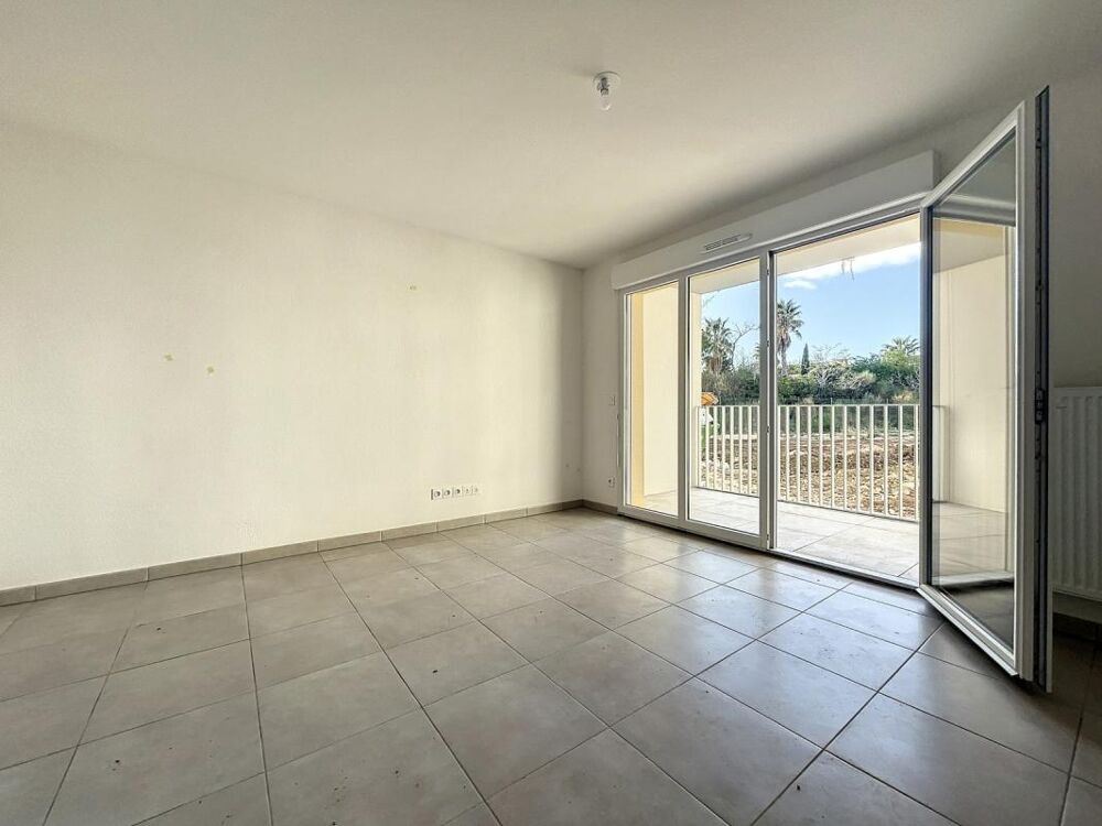 Location Appartement T2 neuf avec loggia sur jardin, sans vis-à-vis Port de bouc