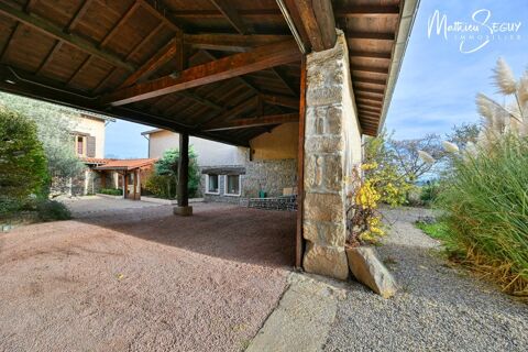   THURINS - Propriété avec terrain, dépendance et garages en limite de zone agricole Maison - 7 pièce(s) - 118 m²