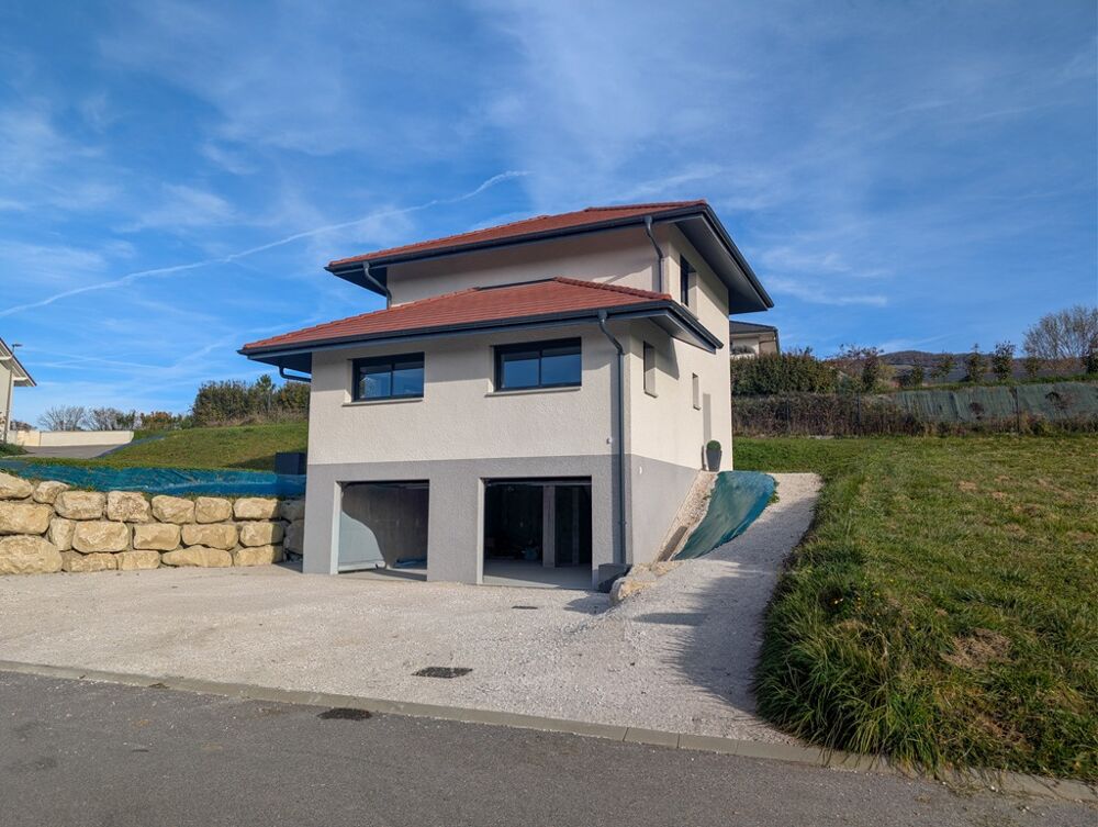 Frangy  Sur le coteau, vue dégagée  Projet Maison Artis