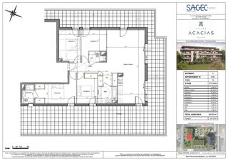  Appartement  vendre 5 pices 107 m