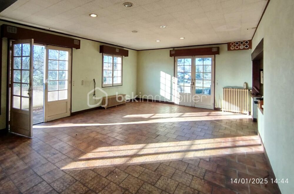 MAISON À RÉNOVER : 5 pièces - 3 chambres -127 m²