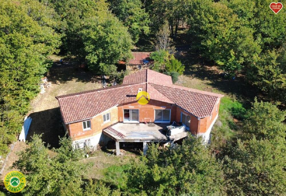 Maison à terminer au calme complet