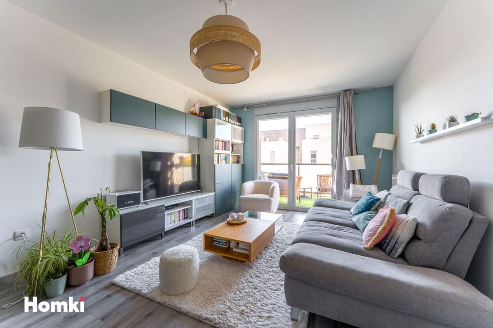 Vente Appartement LA CHAPELLE-SUR-ERDRE – T3 traversant dernier étage – Balcon 11,60 m² – 2 parkings – Box La chapelle sur erdre