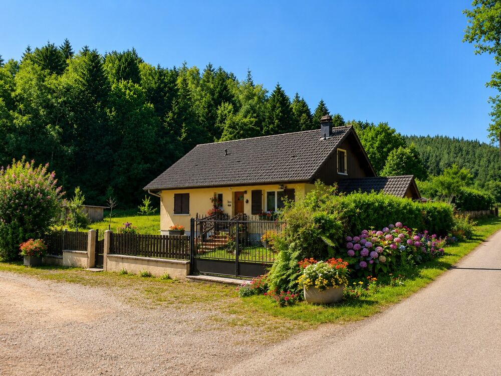 MAISON T5 à vendre 5 pièces banlieue EPINAL (88) avec PISCINE, GARAGE, mare sur 2600 m2 TERRAIN
