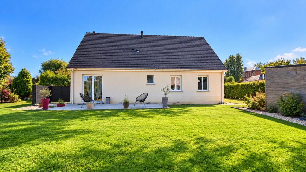 Maison de plain-pied ECONOMIQUE à vendre  3 chambres  DPE B  Terrain 812 m²  Ménesqueville