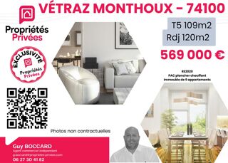  Appartement à vendre 5 pièces 109 m²