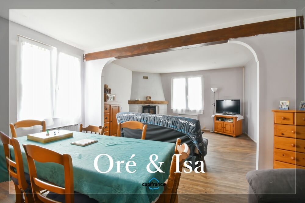 Maison à vendre 6 pièces + garage 200 m² + jardin PREVERANGES (18)