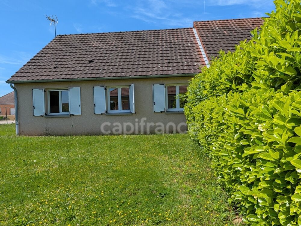 Vente Maison Maison de plain-pied au calme à Branges – 65 m², 2 chambres, terrain 436 m², proche Louhans (5 min) Branges