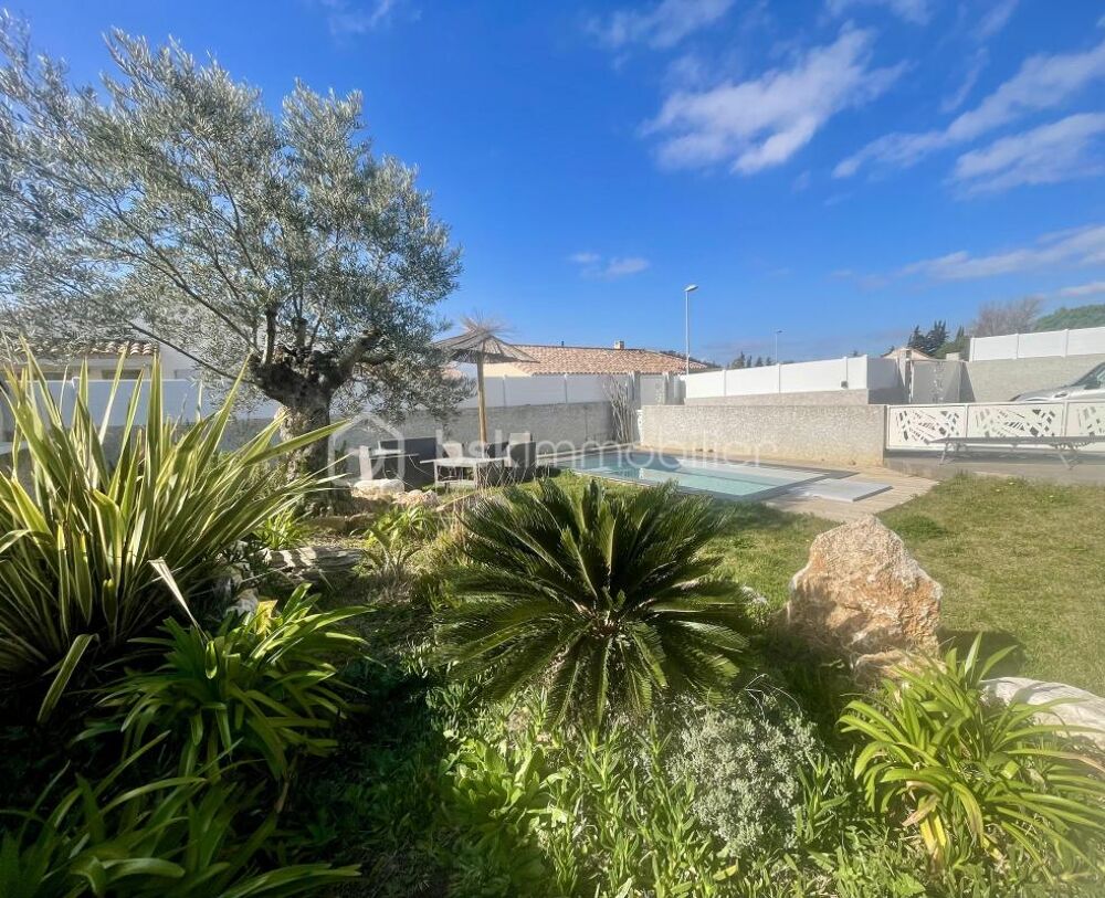 Vente Maison PLAIN-PIED 100M 4 CHAMBRES GARAGE PISCINE Saint andre de roquelongue