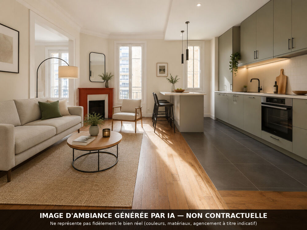Vente Appartement Appartement à vendre 3 pièces  (92) Boulogne billancourt