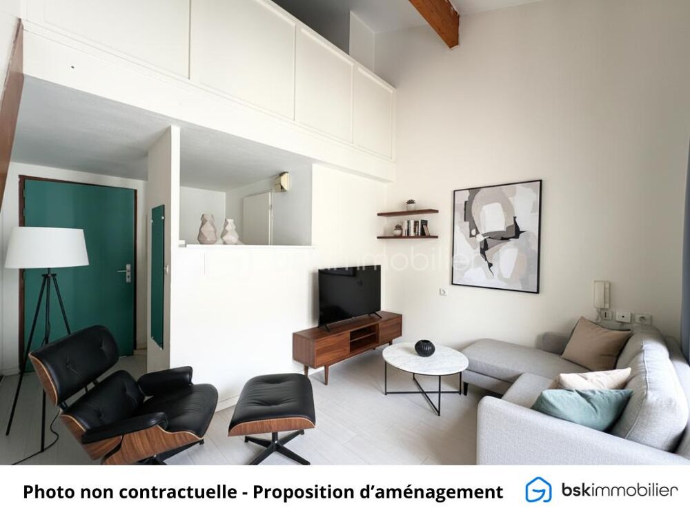 Charmant studio avec mezzanine  Dernier étage  Coeur de Bussy-Saint-Georges