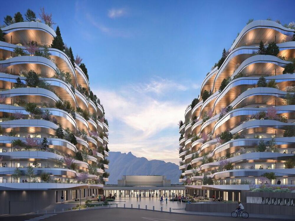 Aix-les-Bains  T3 daltitude Caractère+ : 74 m² & balcon panoramique ?