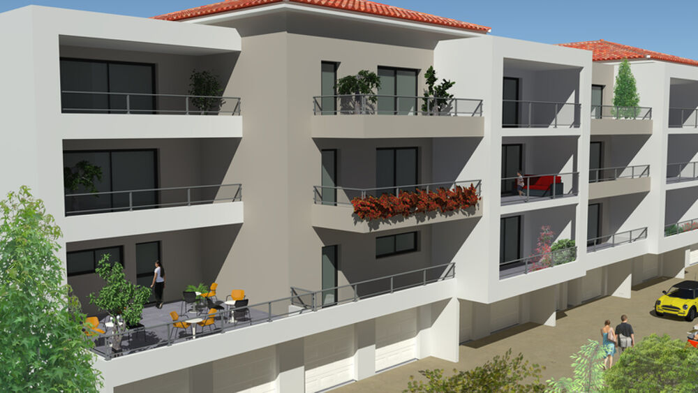 Sainte-Lucie de Porto-Vecchio  Appartement T2 avec terrasse, cave et vue sur le maquis