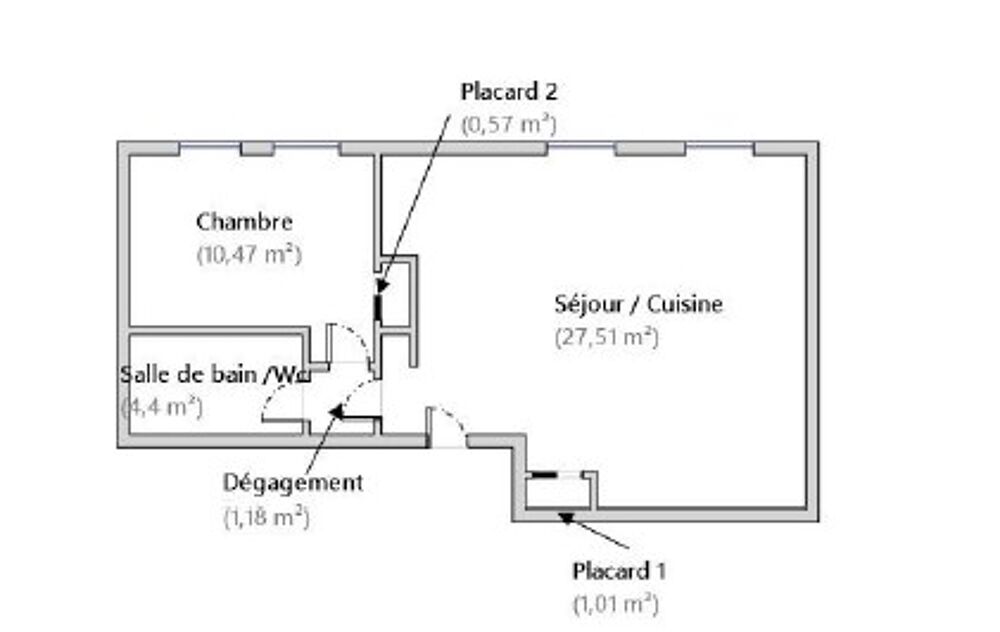 Location Appartement Appartement T2 avec cave à Rouen Rouen