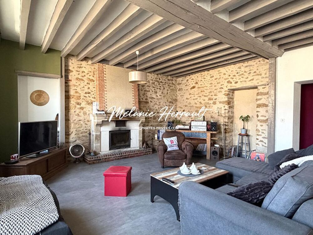 Maison semi-mitoyenne - 5 chambres - Neuville sur Sarthe (72190)