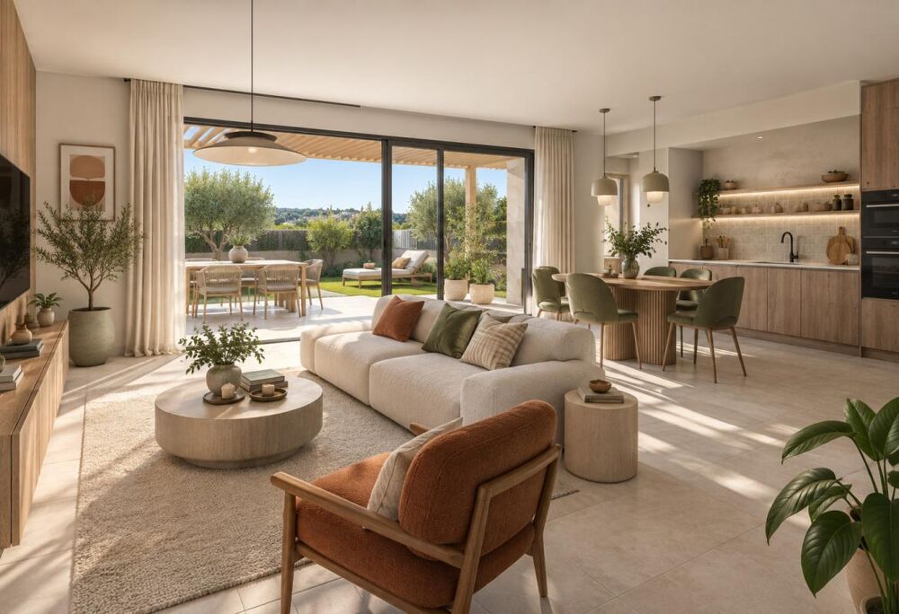 T2 AMBÉRIEU EN BUGEY 41m² - JARDIN - TERRASSE - GRAND SÉJOUR/CUISINE