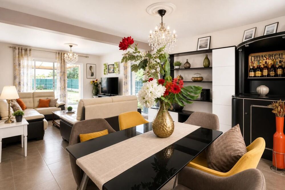 Une maison familiale avec jardin - 122 m² - Monnaie