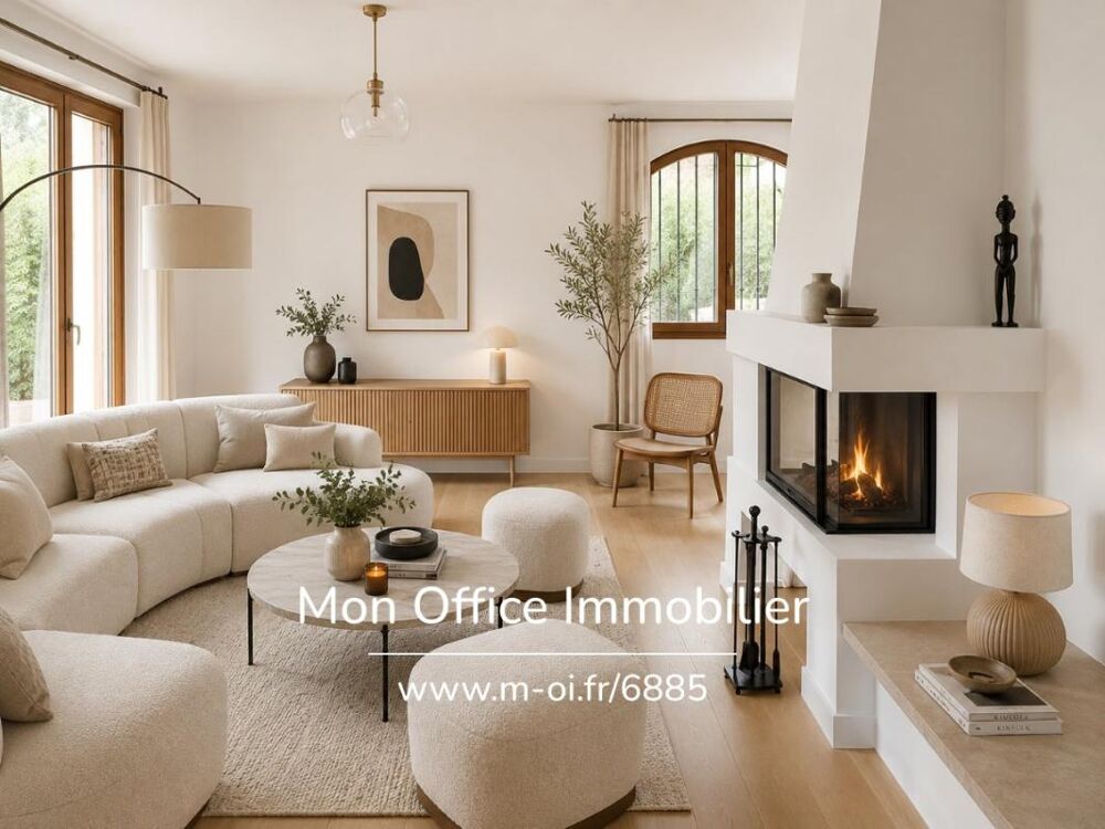 Vente Maison Référence : 6885-VCL - Maison dans résidence avec gardien - au coeur d'une pinède - 4 chambres 1 bureau - BOUC BEL AIR Bouc bel air
