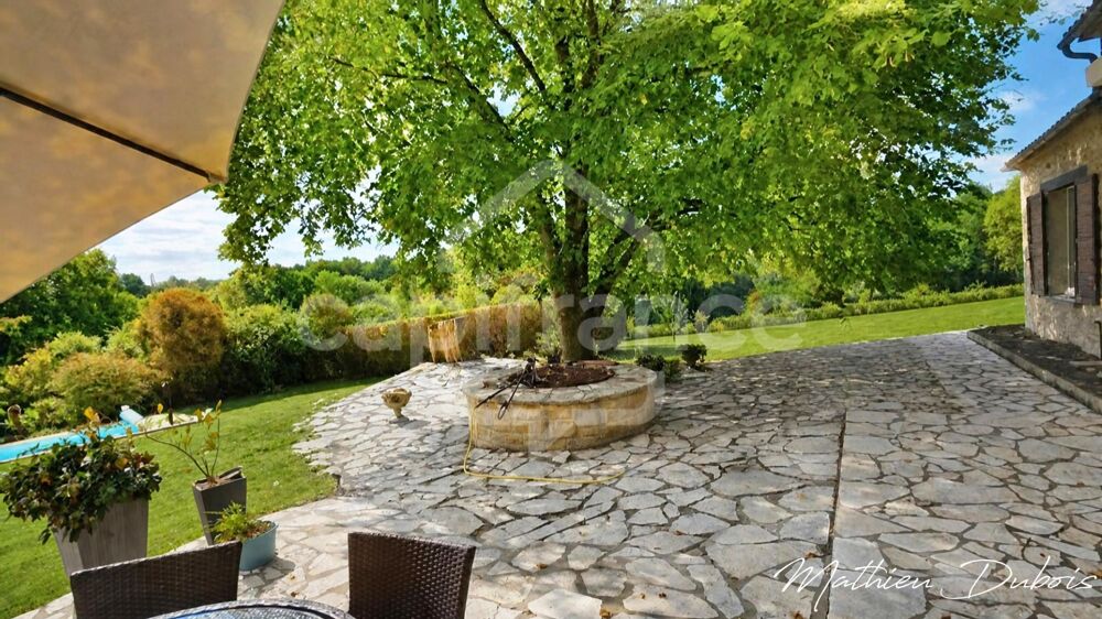Vente Propriété/Château PROPRIÉTÉ DE CARACTÈRE – 3,35 HA DE NATURE, PISCINE ET GÎTE RÉNOVÉ Savignac de duras