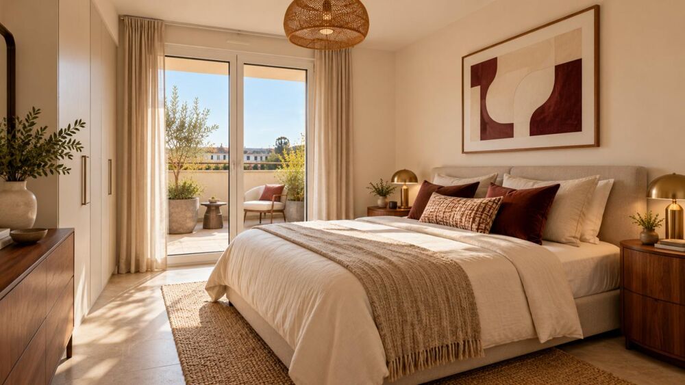 Vente Appartement ** LORMONT –  T3 DE 62 M² AVEC BALCON DE 33 M² + PARKING ** Lormont