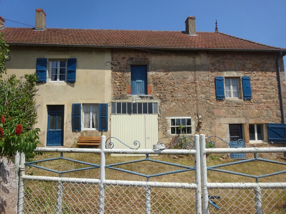 Vente Maison Maison à rénover 5 pièces / 60m² (+55m²) SUIN 71220 - Terrain de 4714m² (1160 +3554) Suin