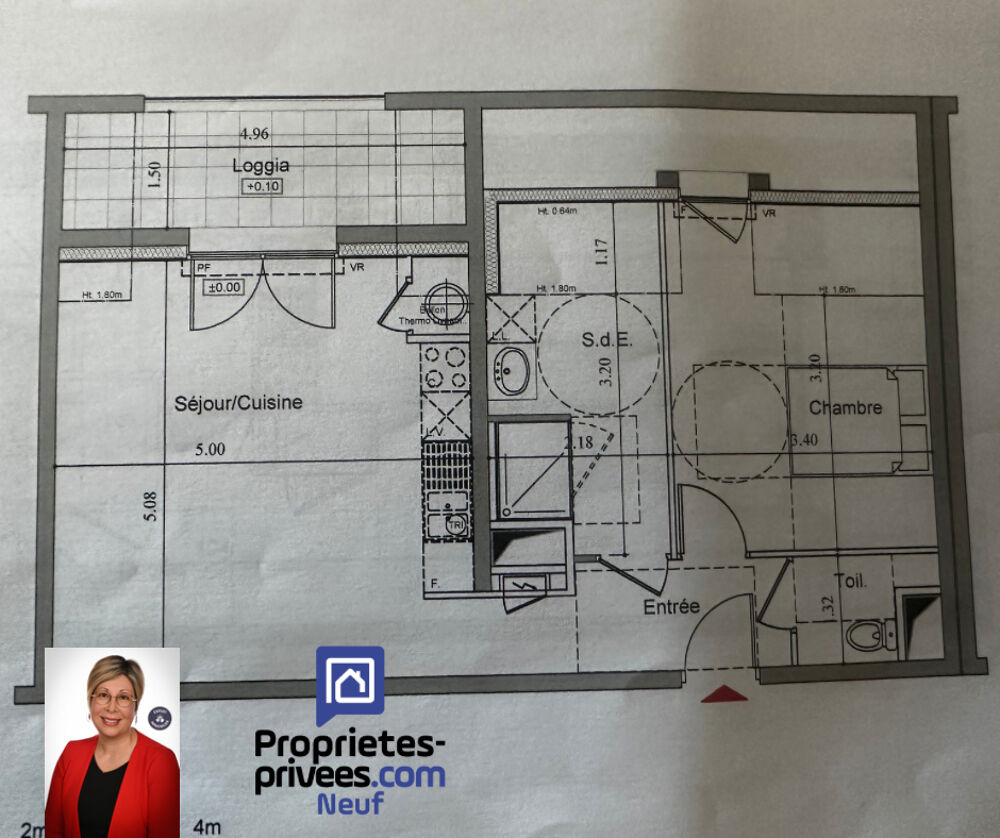 DOL DE BRETAGNE - APPARTEMENT 2 PIÈCES 49,5m2