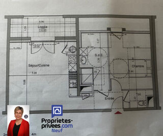  Appartement à vendre 2 pièces 49 m²