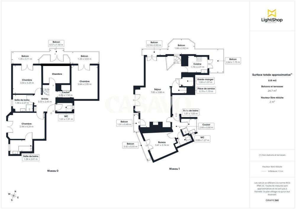 � vendre  Duplex/triplex Paris 16