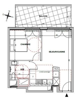  Appartement � vendre 2 pi�ces 39 m�
