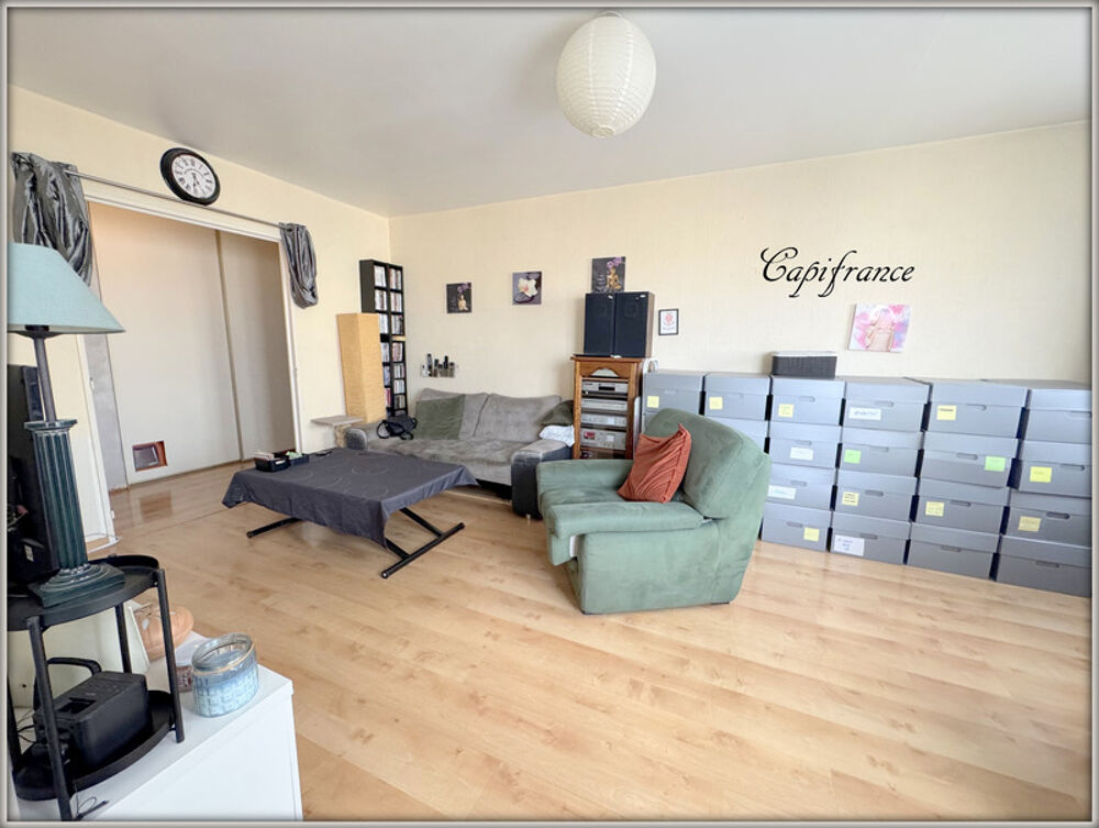 Appartement à vendre 4 pièces 3 chambres + balcon + Box