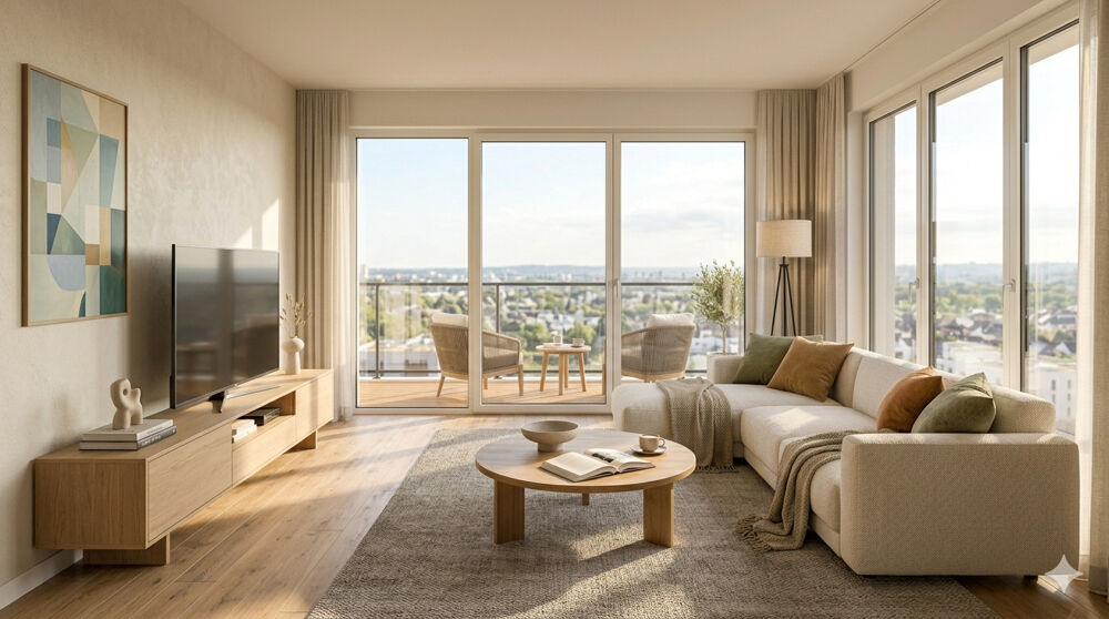Vente Appartement - T3 en DERNIER ETAGE avec BALCON orienté SUD-OUEST proche METRO - Saint ouen sur seine