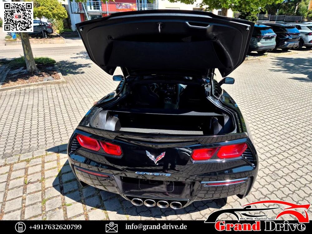 Corvette Stingray Coup&eacute; 6.2 V8 3LT – Targa Bose LED HUD 2017 occasion 33000 Bordeaux
