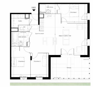  Appartement � vendre 4 pi�ces 92 m�