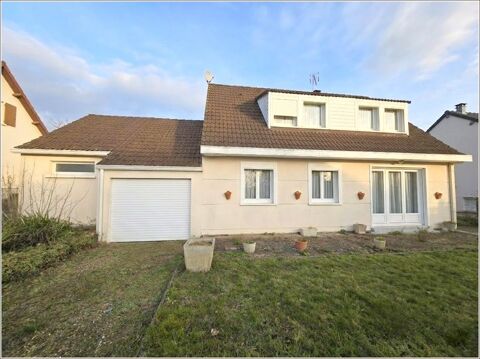   HANCHES (28) Pavillon familial de 1970 � 4 Chambres + Bureau � Vie de plain-pied possible, terrain clos 628 m�, garage Maison - 6 pi�ce(s) - 118 m�