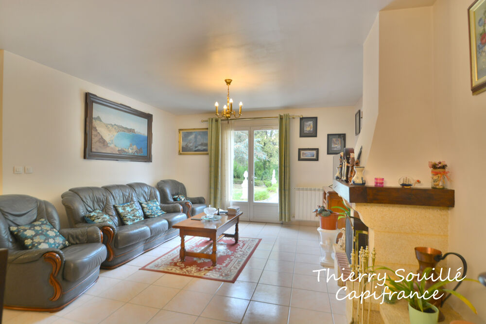 Vente Maison Maison, 5 pièces, 110m², grand parc + garage Gours